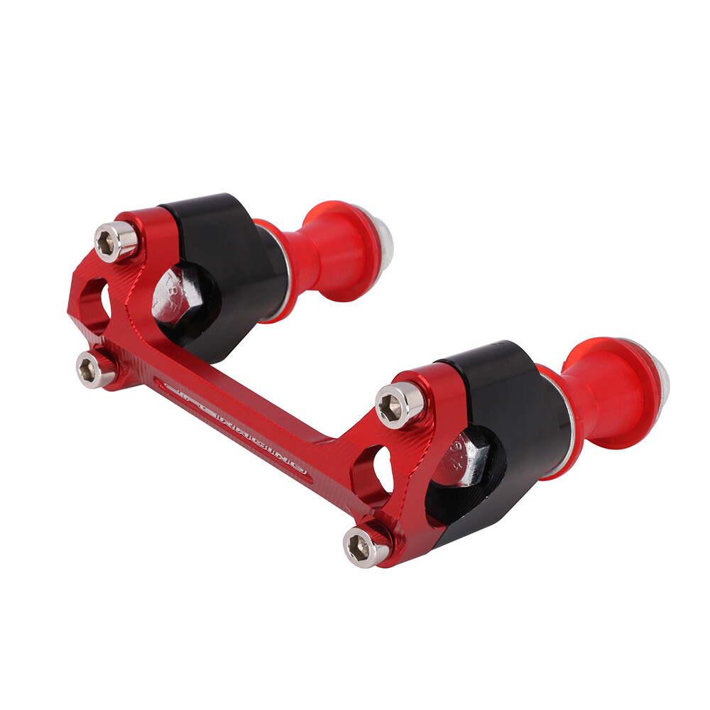 Motorcycle 1 1/8″ Handlebar RisersMount Clamp CNC for CR125R CRF250R CRF450R Red
