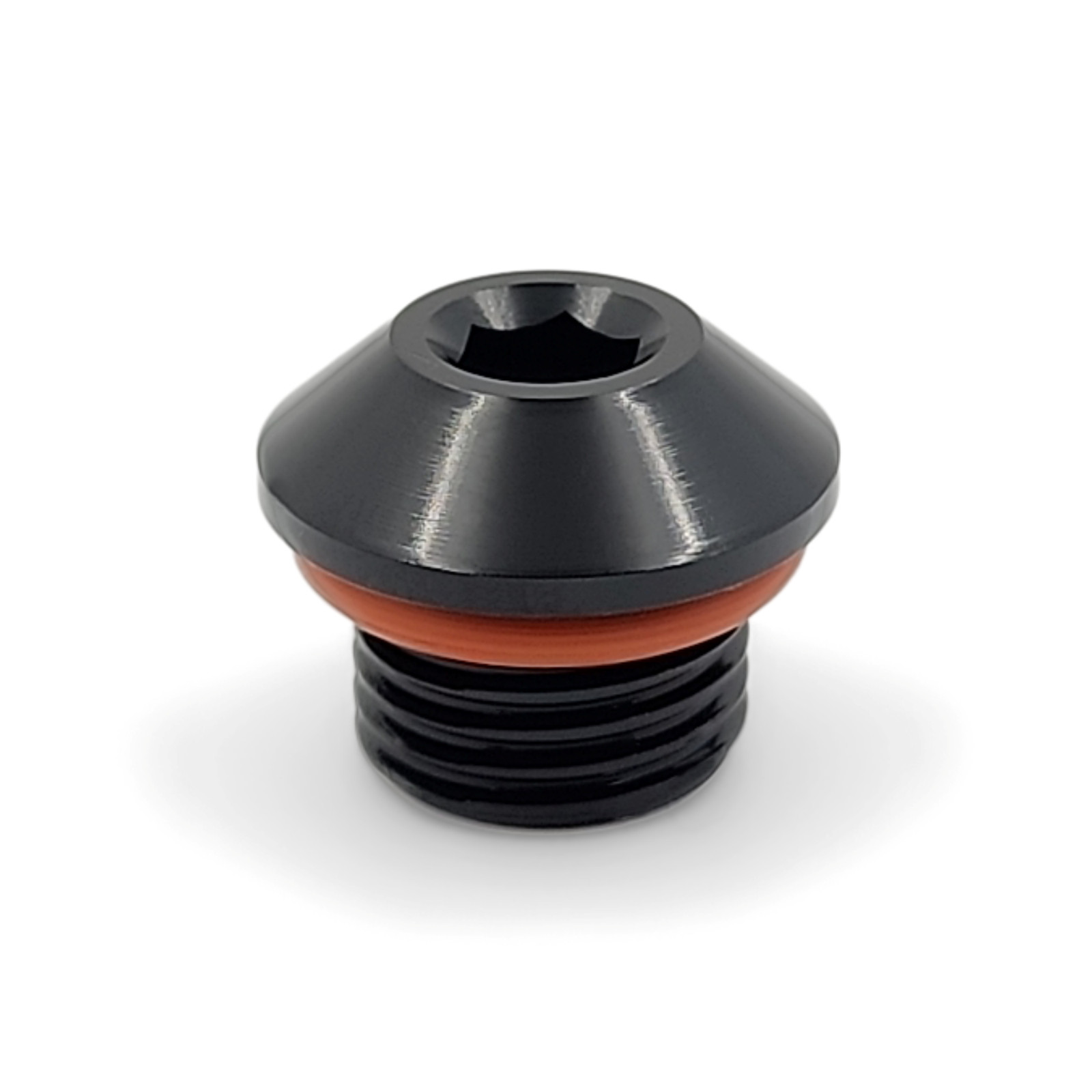 M10 x 1.0 Plug with O-ring Seal 10mm Cap
