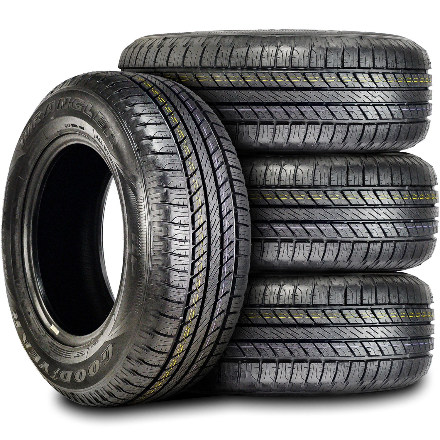 4 Tires 255/55R19 111V XL Goodyear Wrangler HP All Weather Performance