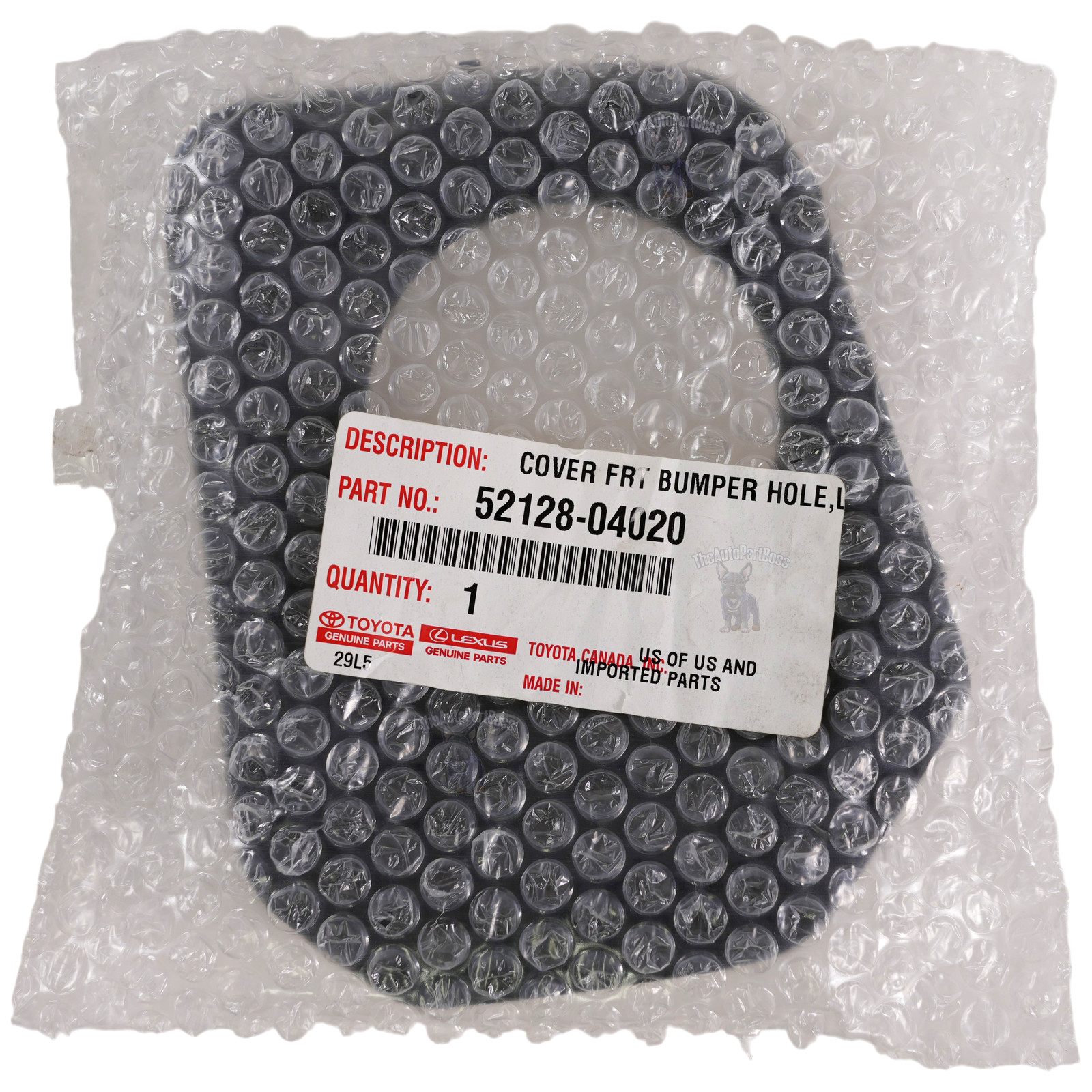 Fog Light Trim (Left, Front) OEM Toyota 52128-04020