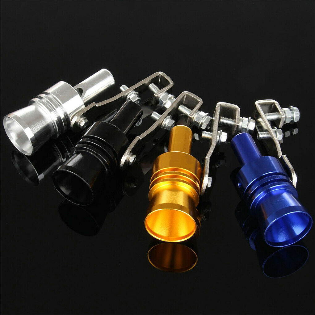 Turbo Sound Whistle Muffler Exhaust Pipe BOV Turbocharger Simulator Whistler