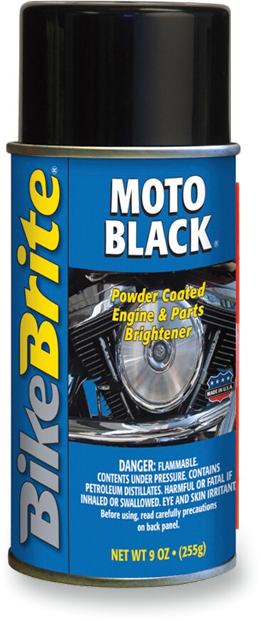 Bike Brite MC53000 Black Powder-Coat Engine Cleaner 9oz
