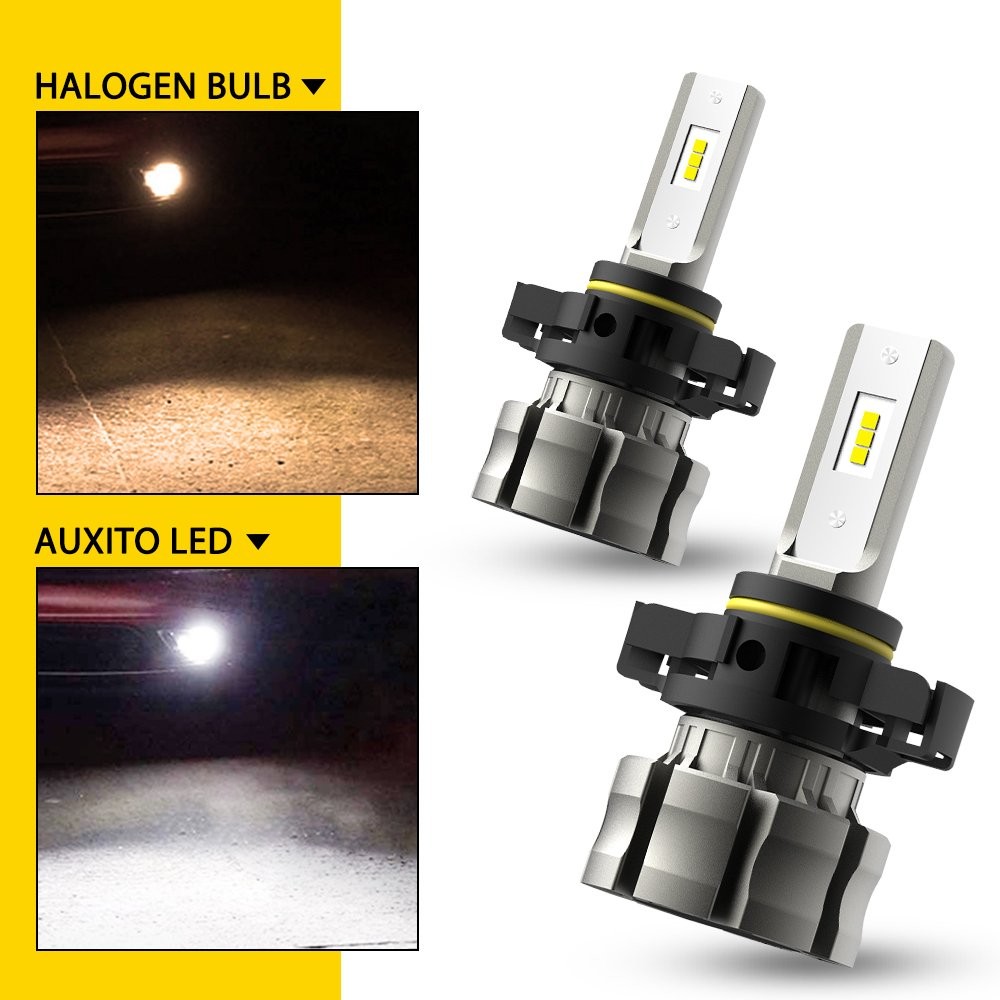 AUXITO H16 LED 5202 Fog Driving Light 4000LM Lamps 6500K Bulbs Super Bright USA