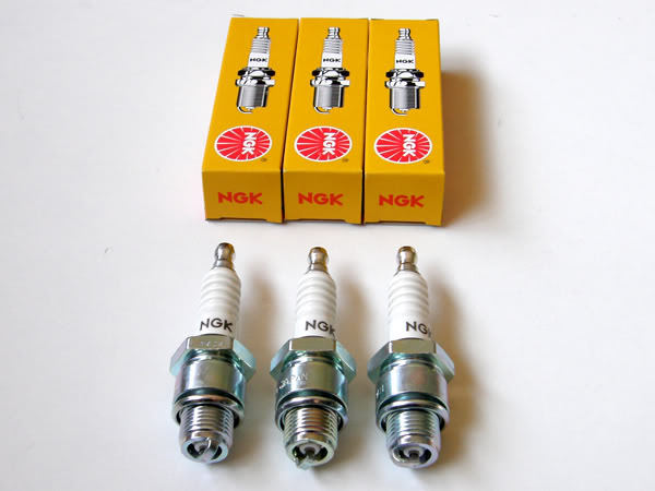 ( 3 ) Spark Plugs NGK BR9HS b9hs Kawasaki h1 h2 s1 s2 s f11 a7 f7 kh250 kh500 s3