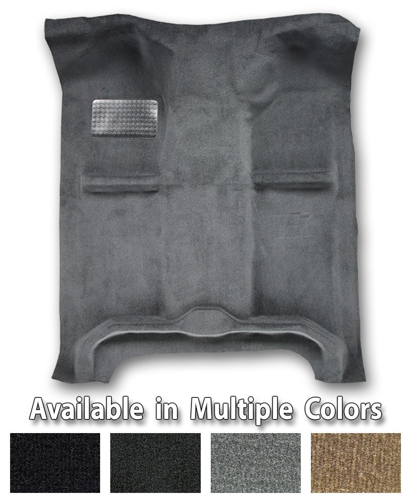 Quad Cab 4 Door Crew Cab Complete Cutpile Replacement Carpet – Choose Color