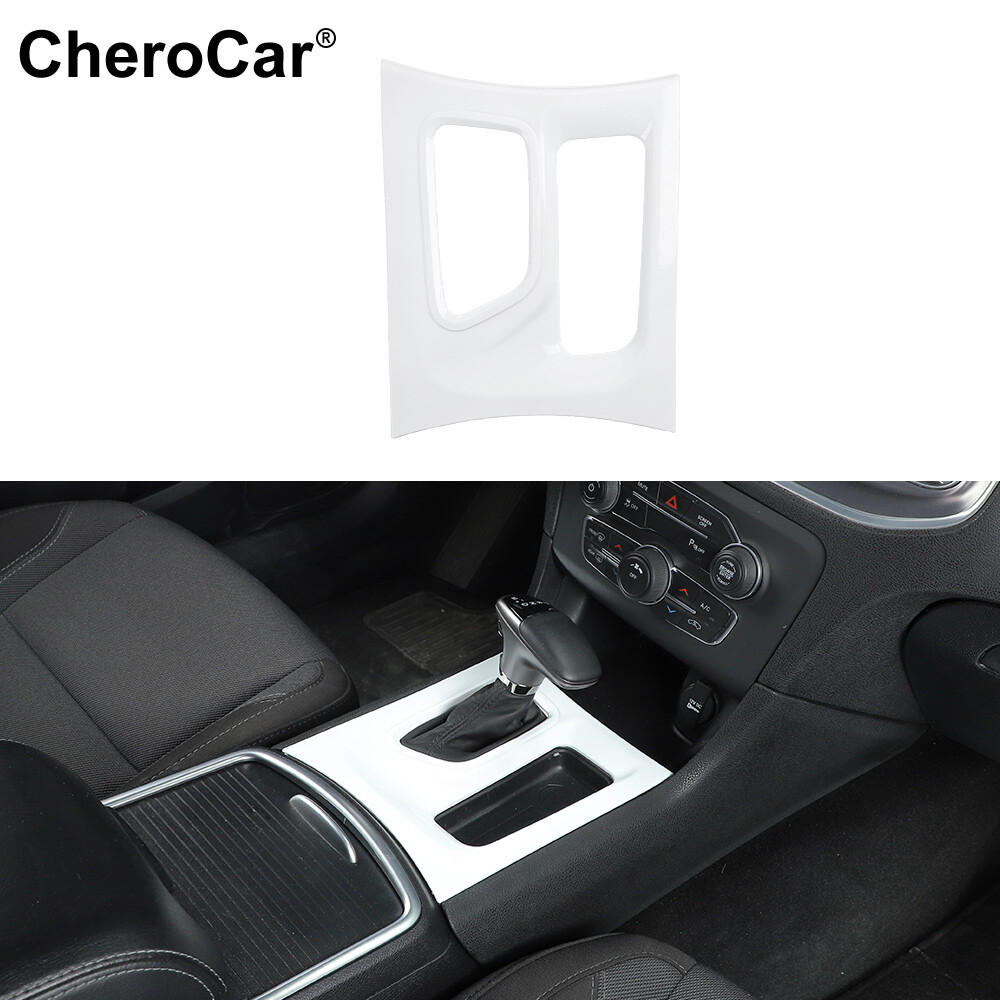 Central Control Gear Shift Panel Trim Cover For 2015+ Dodge Charger Accessories