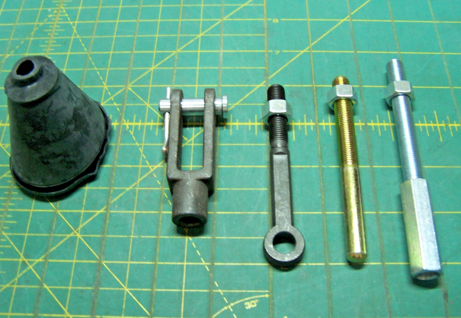 GM Master Cylinder Adjustable Push Rod Kit Universal for 1950-1970 GM Vehicles