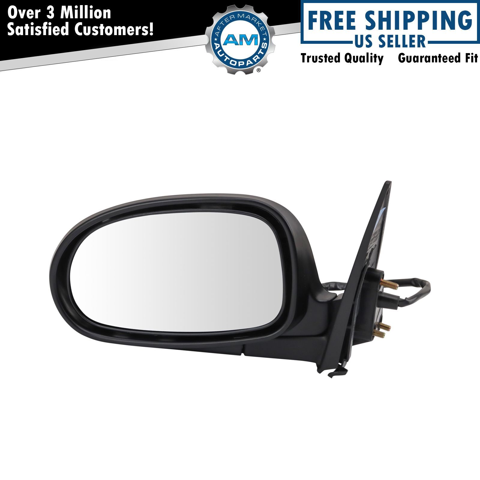Power Side View Door Mirror Left Hand LH Driver Side For 00-03 Nissan Maxima