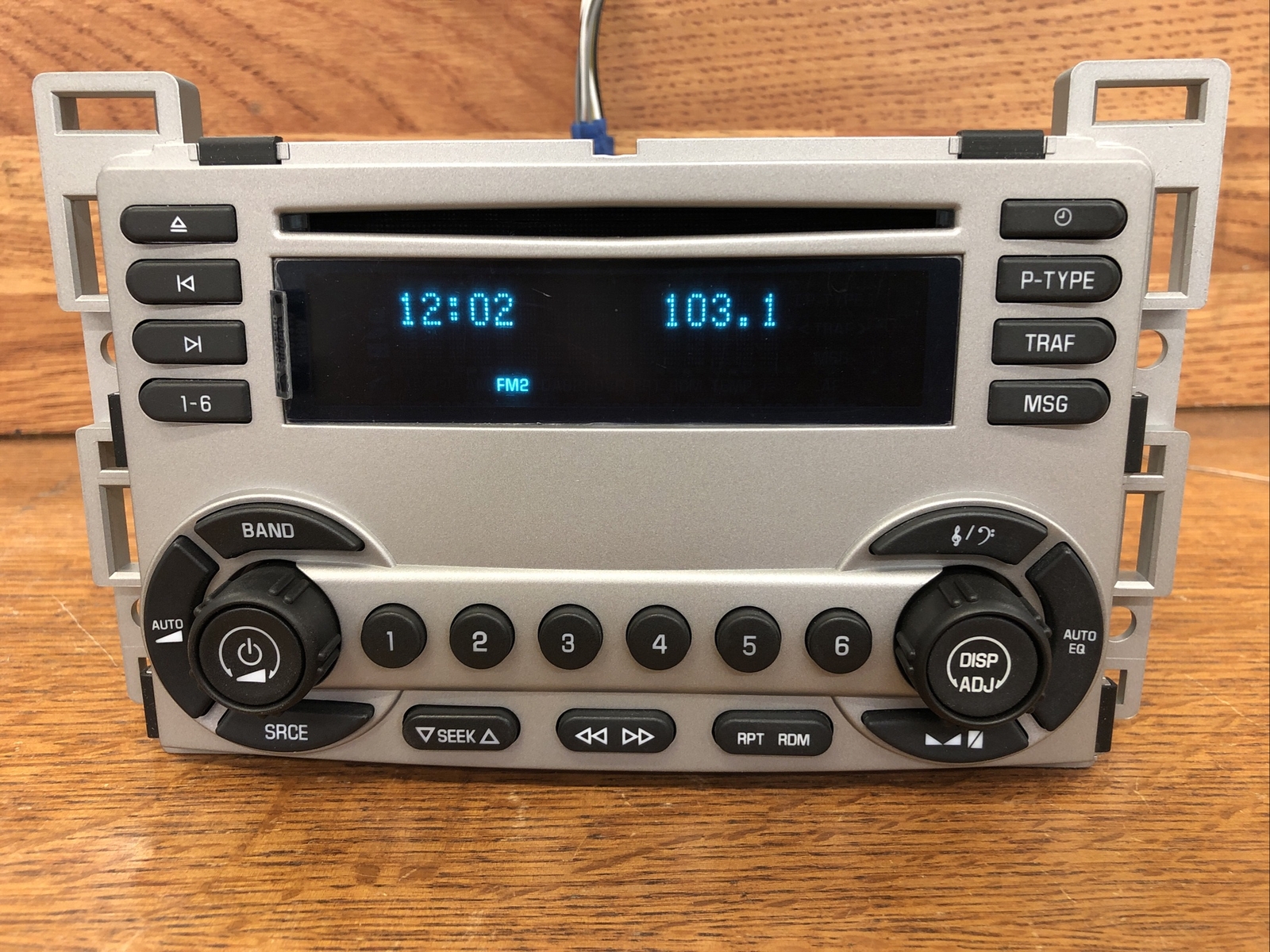 NEW 2005-2006 Chevy Equinox Cd Radio 22694209 Silver Plug & Play ~Unlocked~ U1C