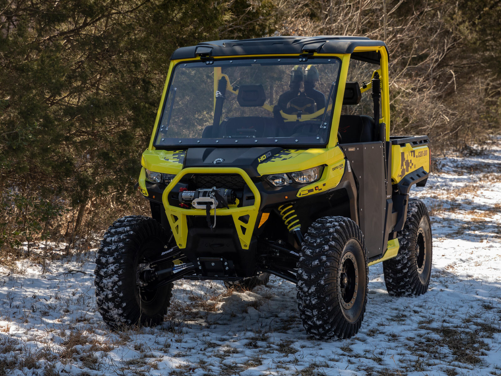 SuperATV High Clearance 2″ Forward Offset A-Arms for Can-Am Defender See Fitment