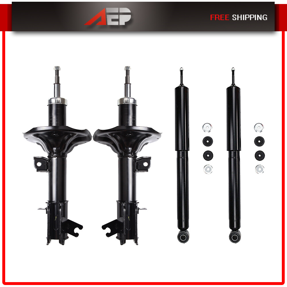 Front Rear Full Set Shocks Struts For 2001-2006 Hyundai Santa Fe 2.4L 2.7L 3.5L