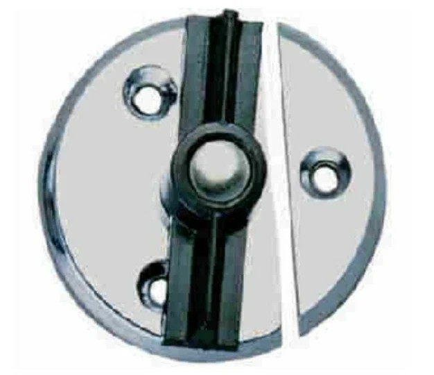 Perko 1216 DP-CHR Boat Replacement Door Button, Chrome And Black Color. – New