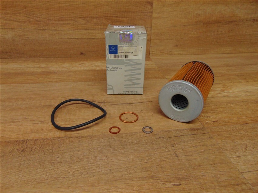 Oil Filter Genuine Mercedes OM108/114/115/123/129/615/616/617 – A0001800009