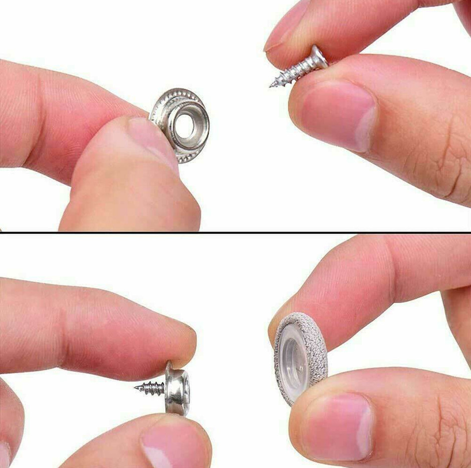 60x Car Rivets Retainer Headliner Repair Button Ceiling Fixing Screw Roof Buckle