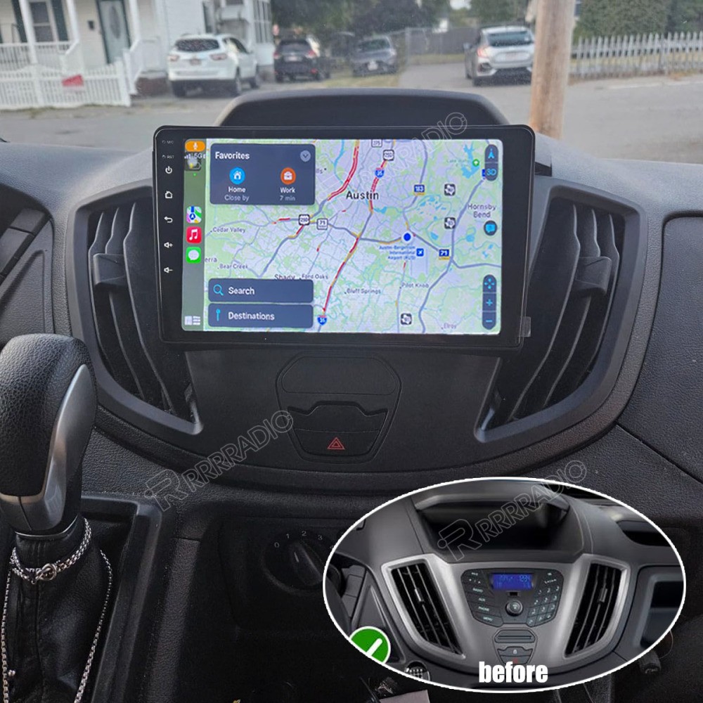 For 2015-2019 Ford Transit 150 250 350 Android 15.0 Carplay Car Stereo GPS Radio