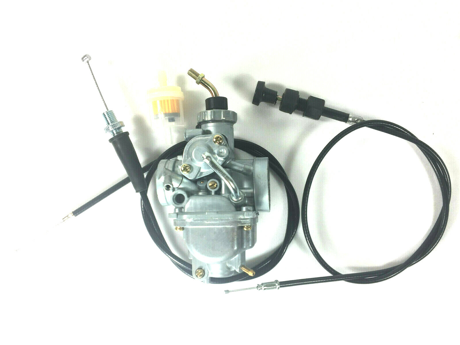 Carburetor With Throttle Choke Cable For Yamaha TTR125 TTR125E TTR125L 2000-2007