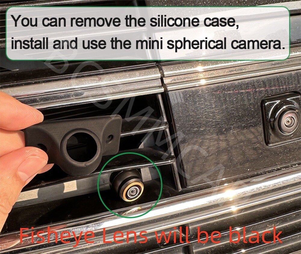 AHD CVBS Car Rear View Reverse Camera 170° Wide Angle Night Vision Waterproof