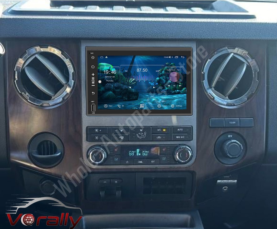 For 2006-2014 Ford F-250 F-350 Super Duty Apple Carplay Radio Android 13 GPS SWC