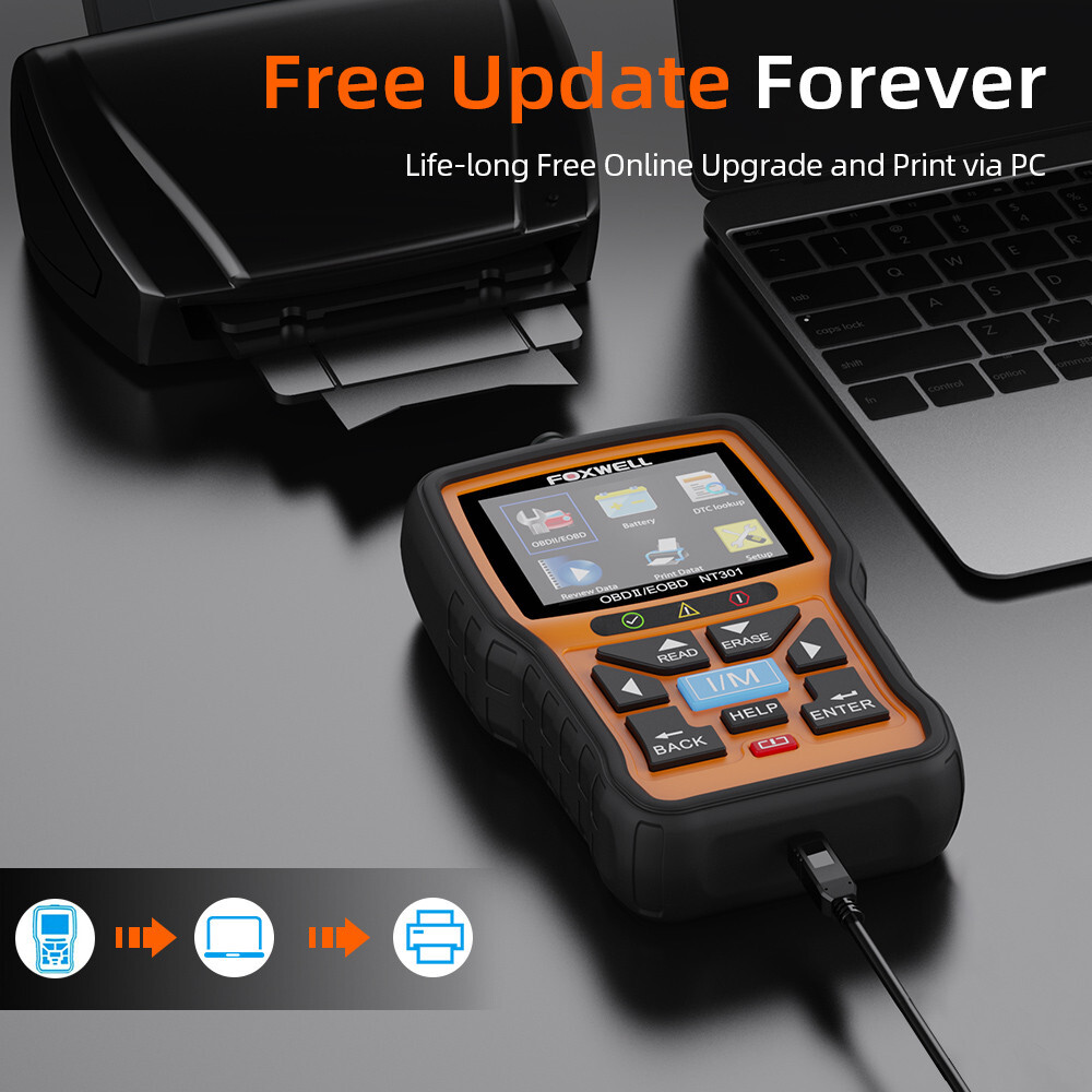 Car Code Reader OBD2 Diagnostic Scanner Car Engine Fault Scan Tool Light Reset