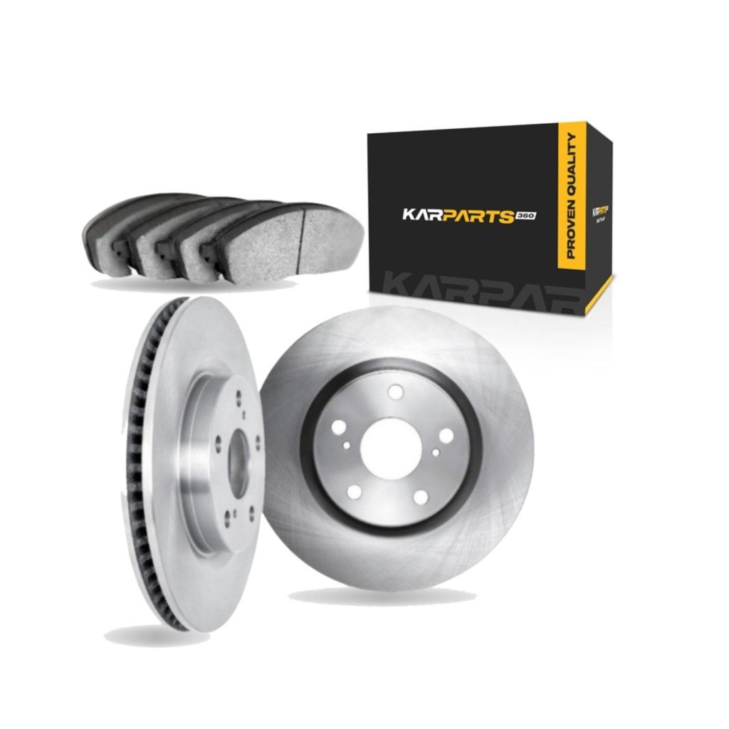 For Pontiac Pursuit 2006 Brake Rotor Set | Front | 5 Lug | Cast Iron | Vented