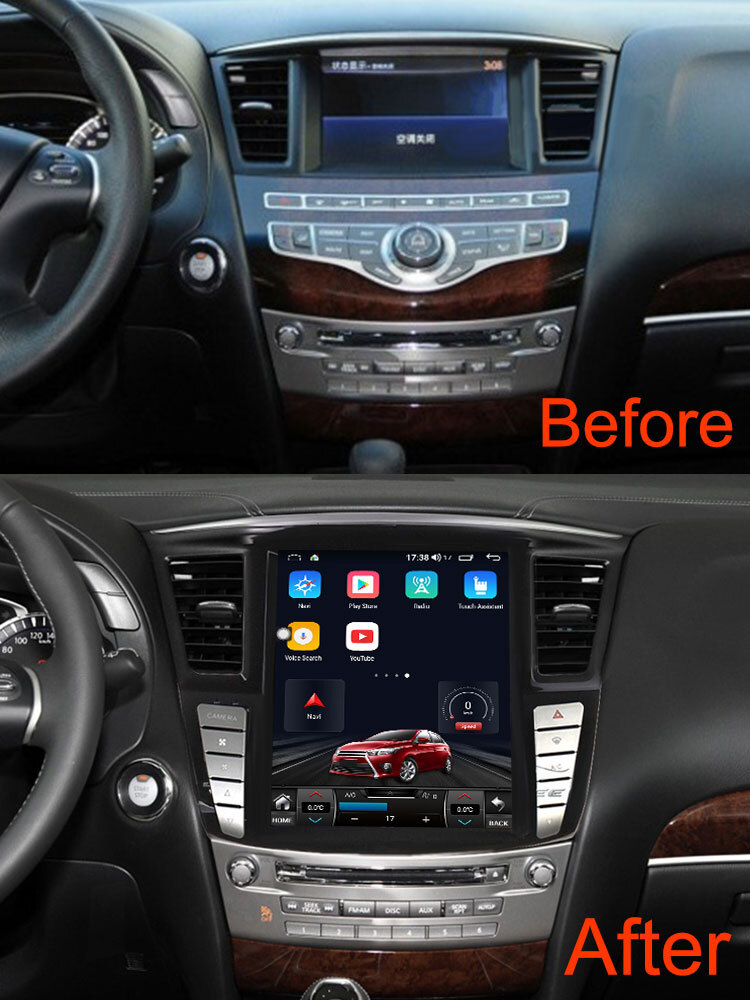 For Infiniti Qx60 Jx35 Car Stereo Radio Player Gps Android 10 Touch Screen 3+32g