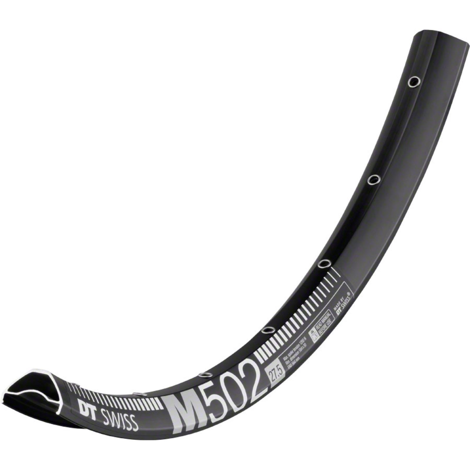 DT Swiss M 502 Rim – 27.5″, Disc, Black, 32H RDM05065032SSB1472