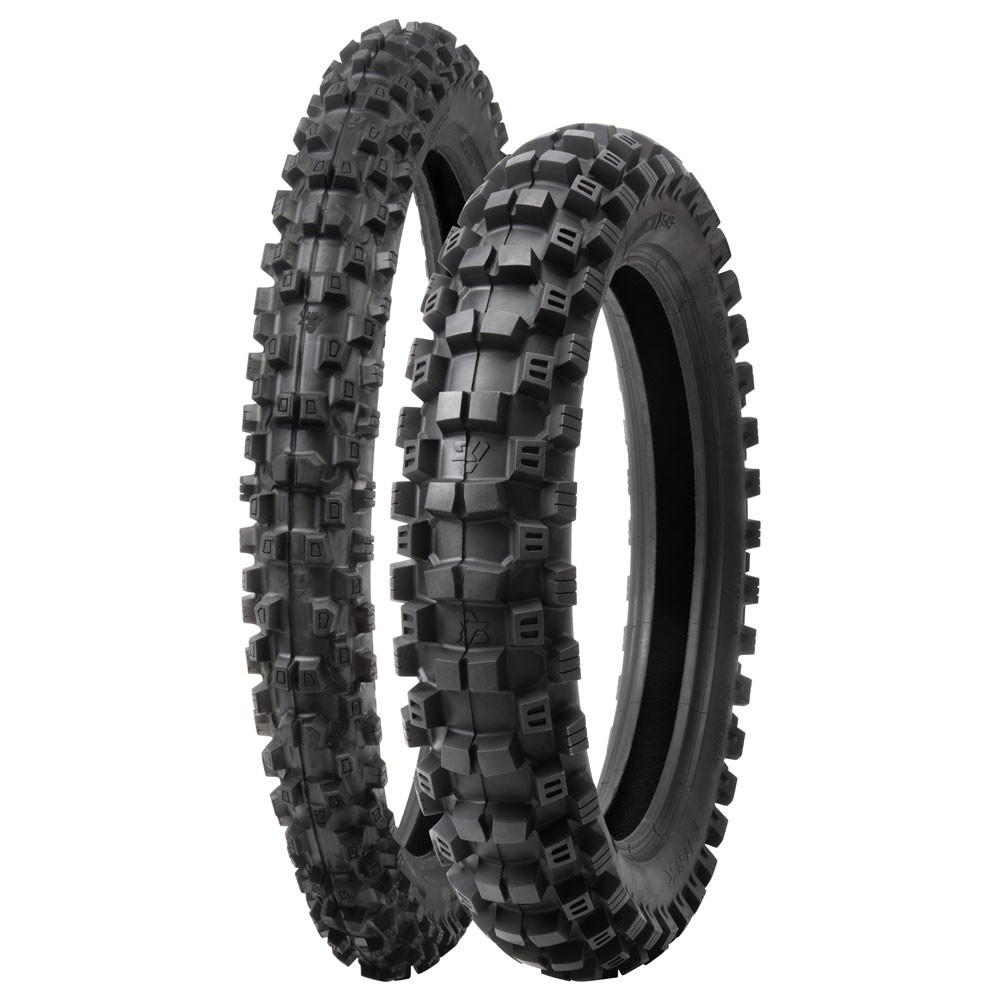 Tusk EMEX T-45® Intermediate/Hard Terrain Tire Set 80/100×21 and 100/90×19