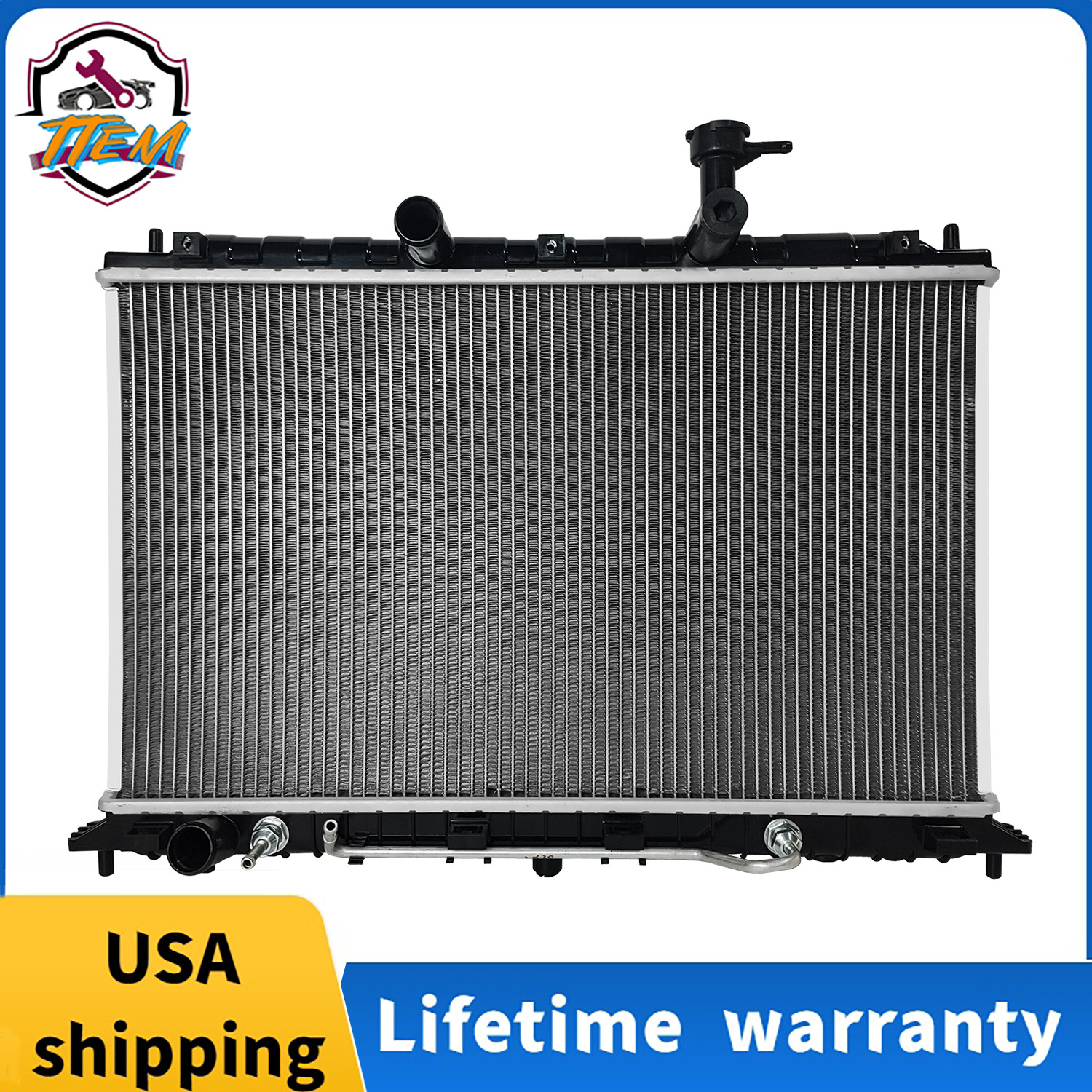 2820 Radiator Fits Kia 2006-2011 07 Rio Rio5 Base EX LX SX EX Convenience 1.6L