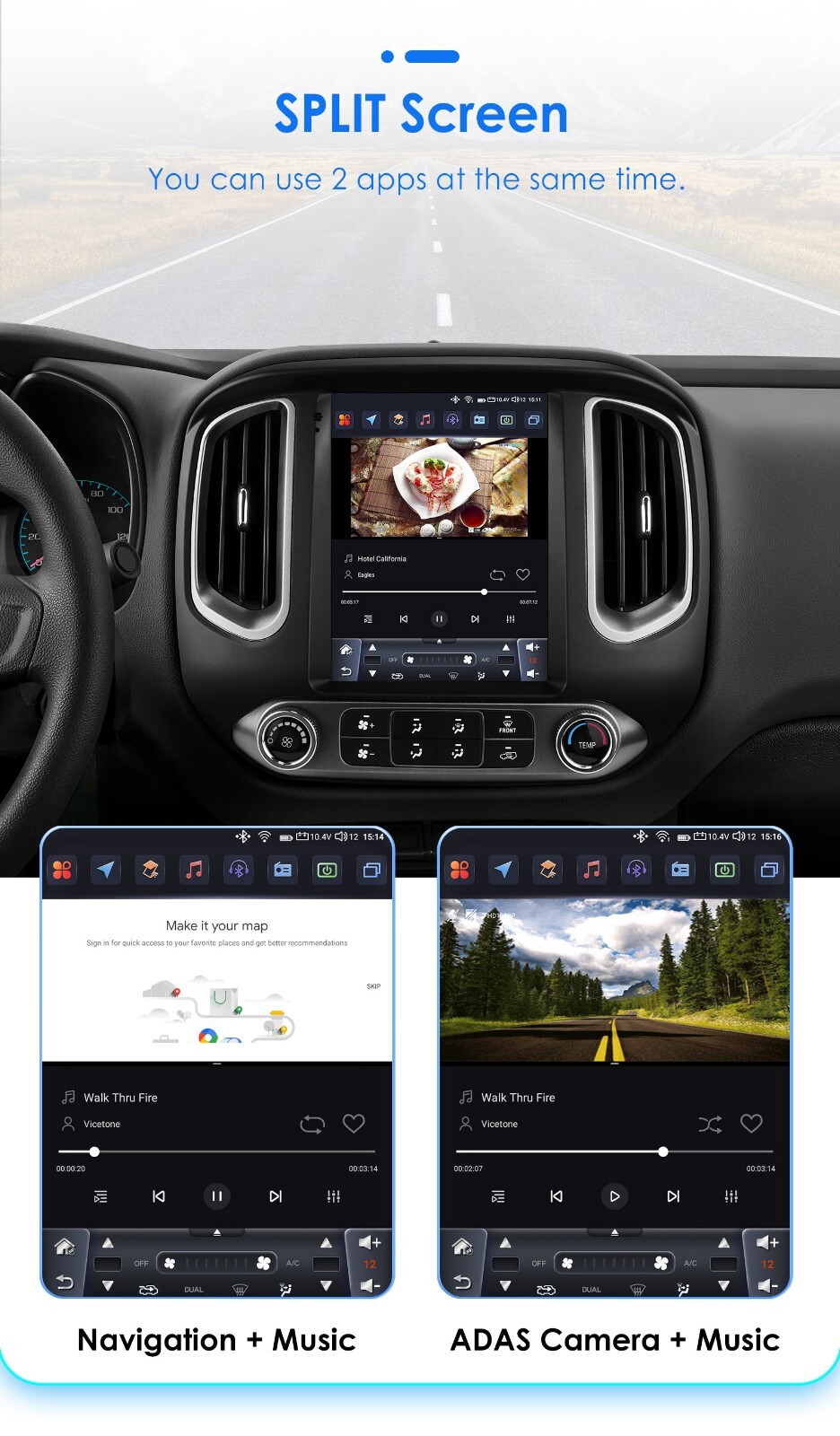8Core 9.7”Android GPS For Chevrolet Colorado 2015-2019 Car Stereo Radio Carplay