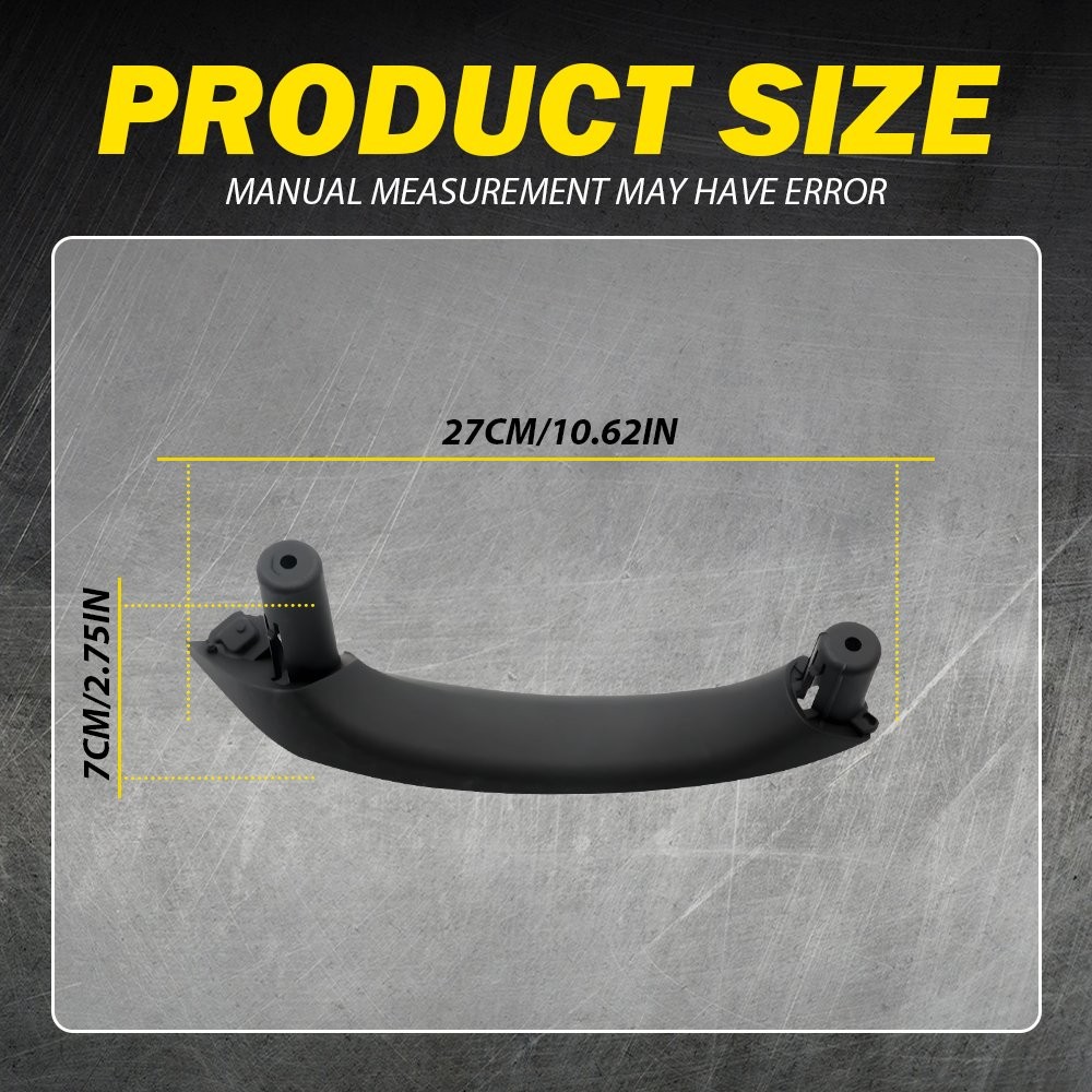 Passenger Black Interior Door Pull Handle Panel for BMW F25 X3 F26 X4 2011-17 EA