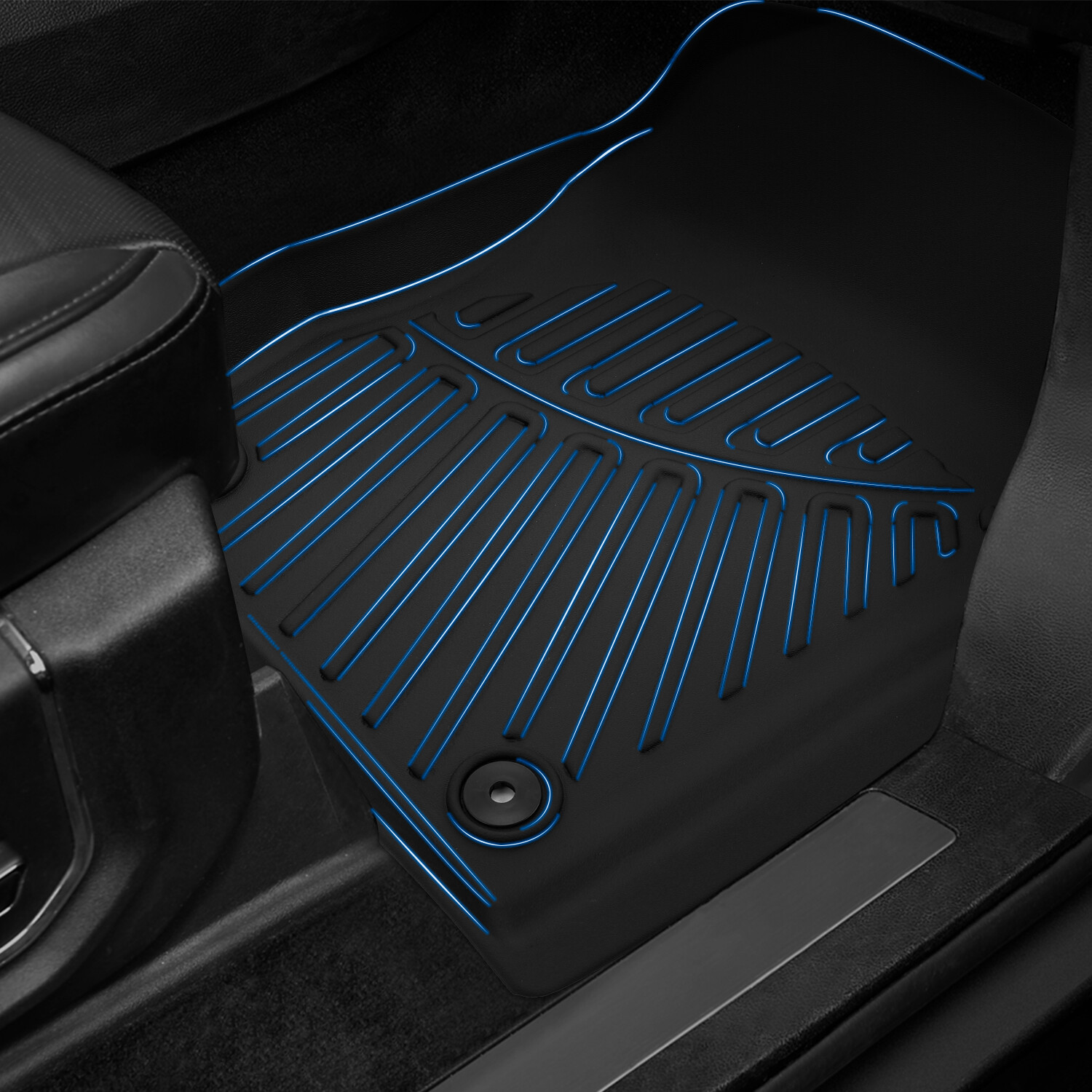 Custom Floor Mats & Cargo Liners for 2016-2021 Jeep Grand Cherokee 2022 WK Black