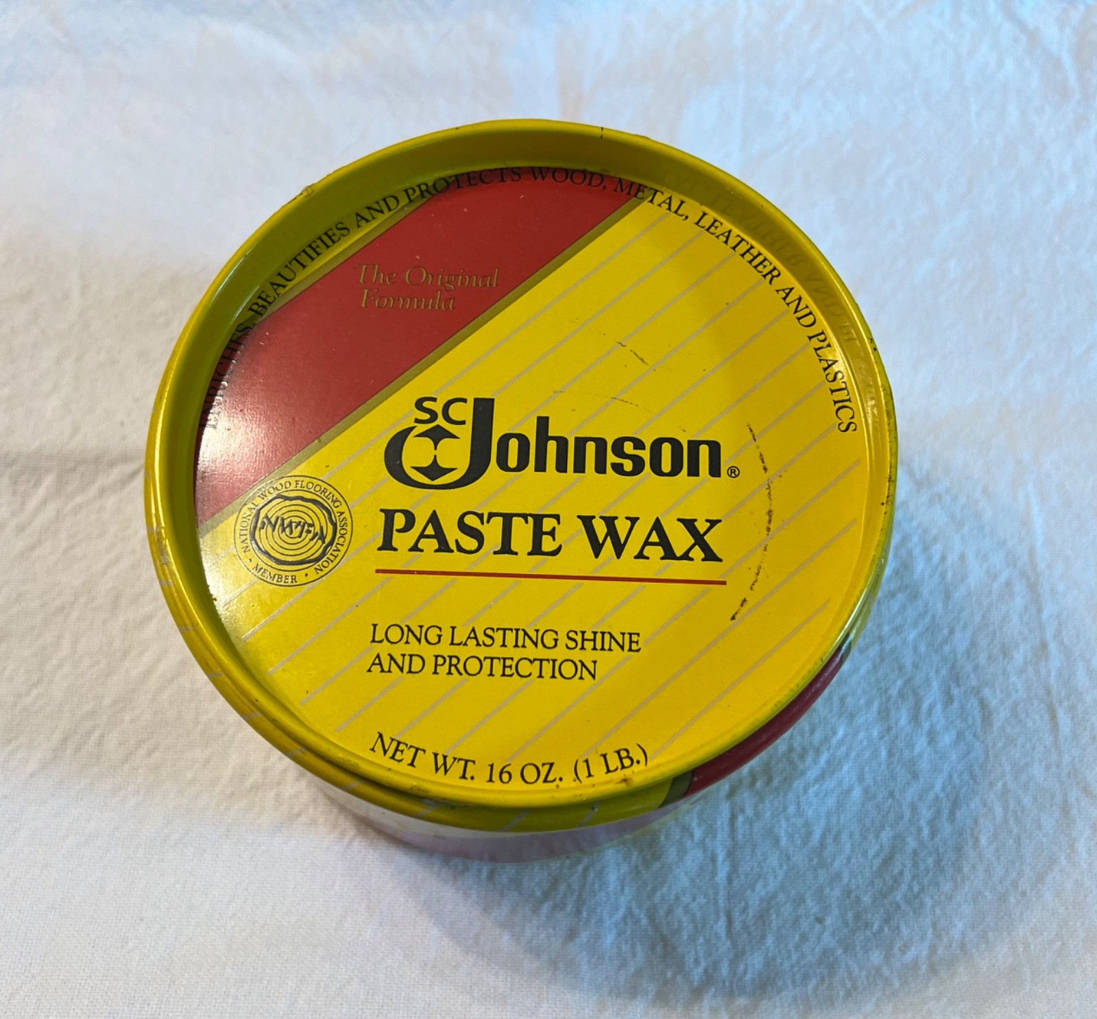 Johnson Paste Wax 16 oz Can