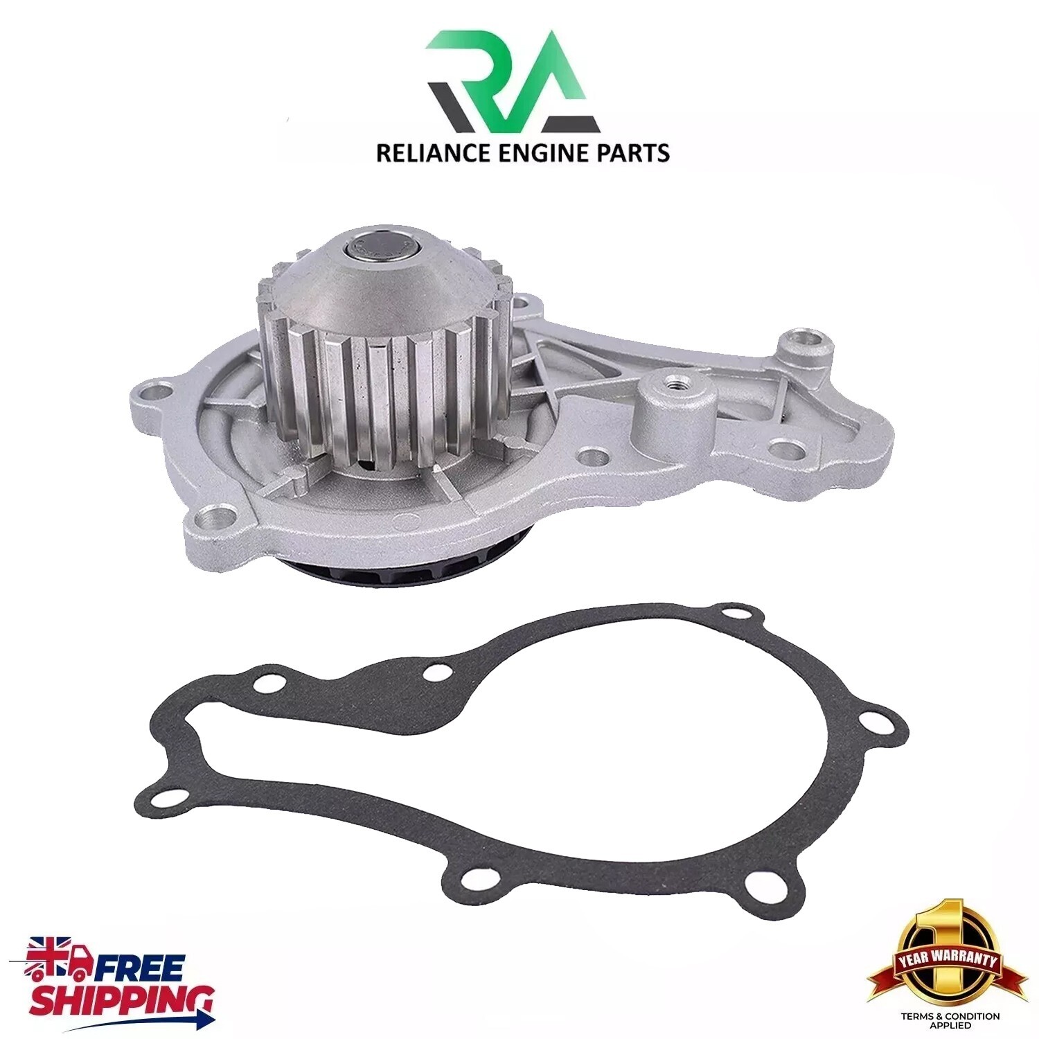 PEUGEOT 1007 2008 3008 4008 5008 EXPERT 508 1.6HDI DIESEL DV6 WATER PUMP BRANDED