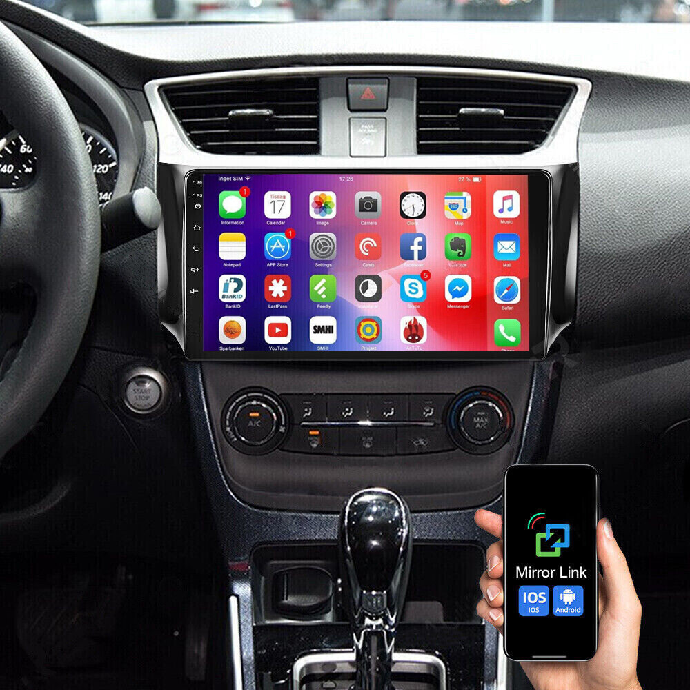 APPLE CARPLAY FOR 2013-2018 NISSAN SENTRA SYLPHY 10.1″ CAR STEREO RADIO PLAYER