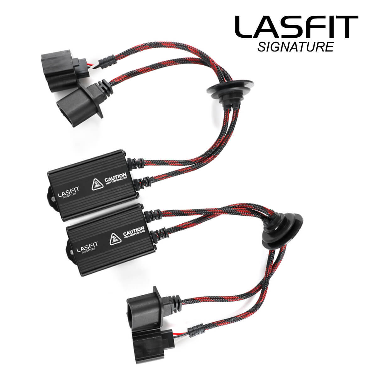 H13 9008 Anti Flicker Canceller Capacitor LED Headlight CanBus Resistor EMC