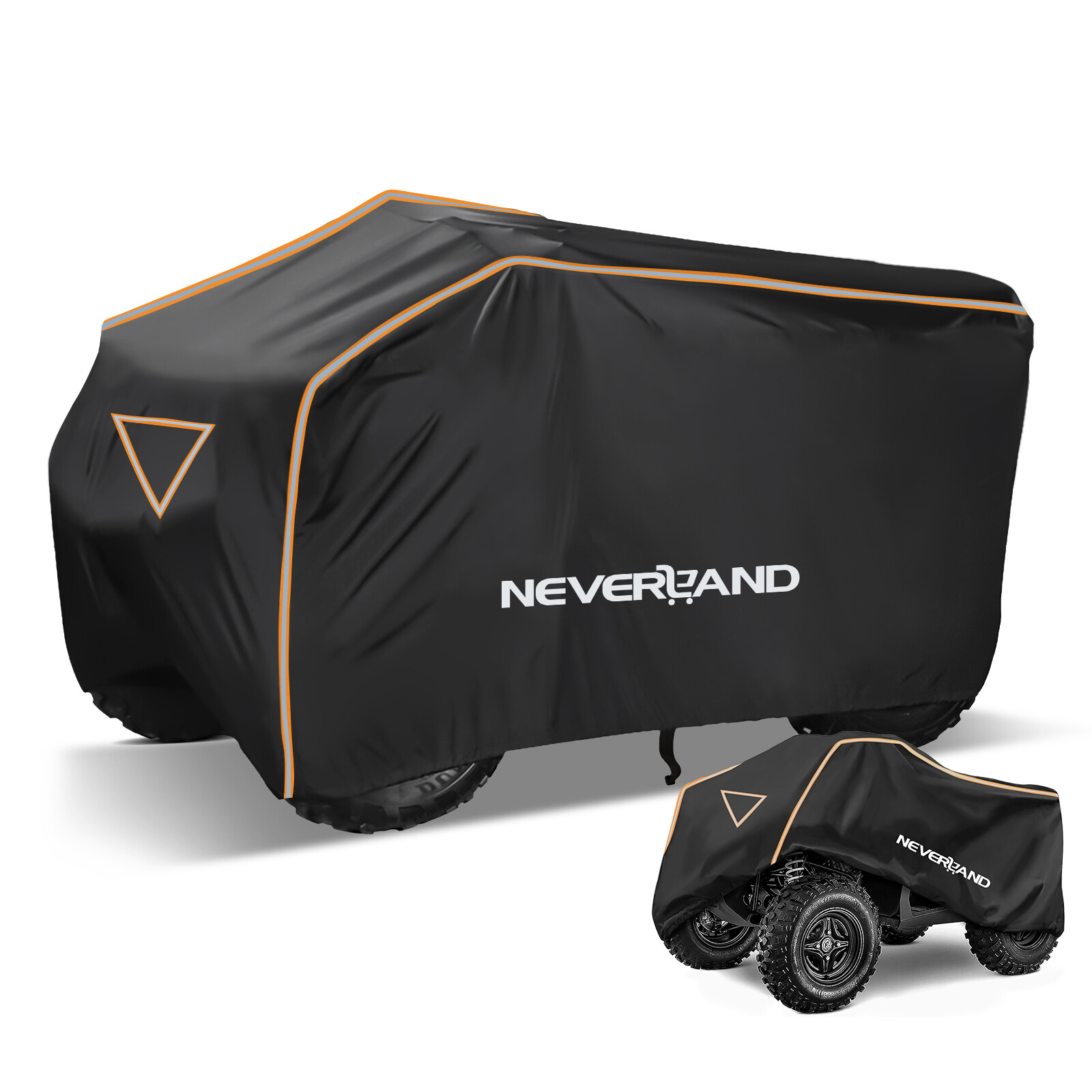 XL ATV Cover Waterproof Anti-UV Dust Snow Protector for Kawasaki Polaris Suzuki