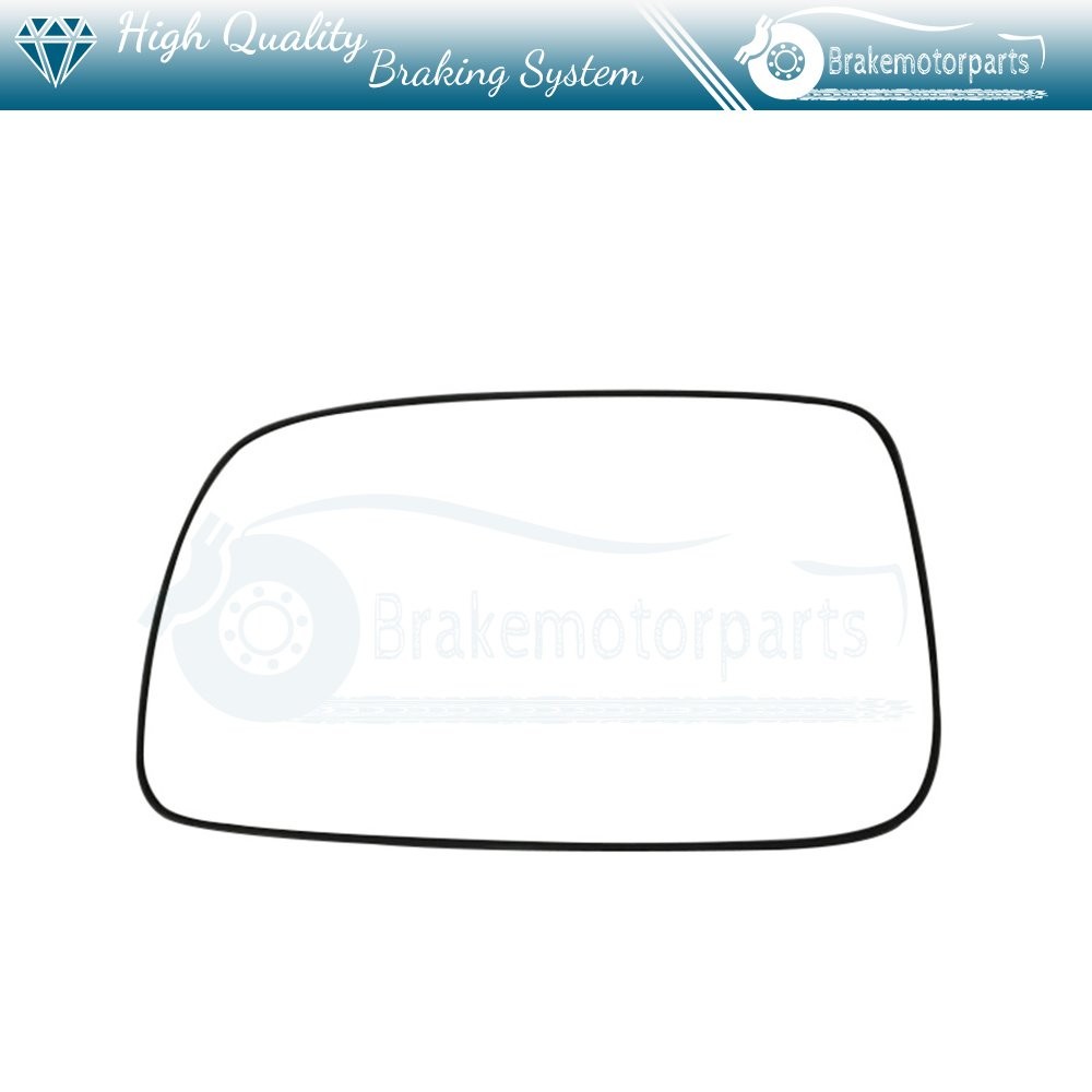 Mirror Flat Glass Fits 07-13 TOYOTA CAMRY Left Driver Side W/Base Spotter Glass