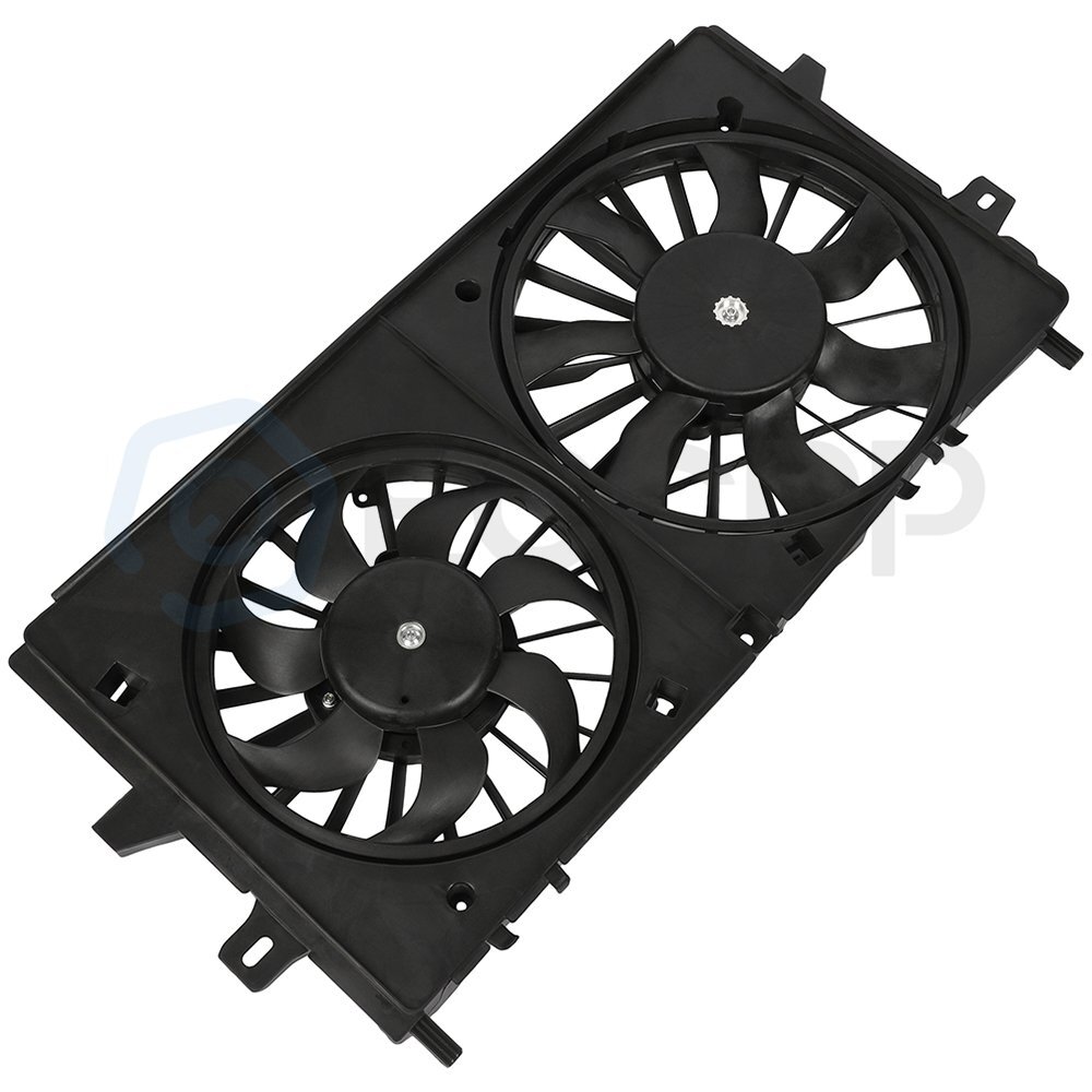 Radiator Condenser Cooling Fan Assembly For 2006 2007 2008-2013 Chevrolet Impala