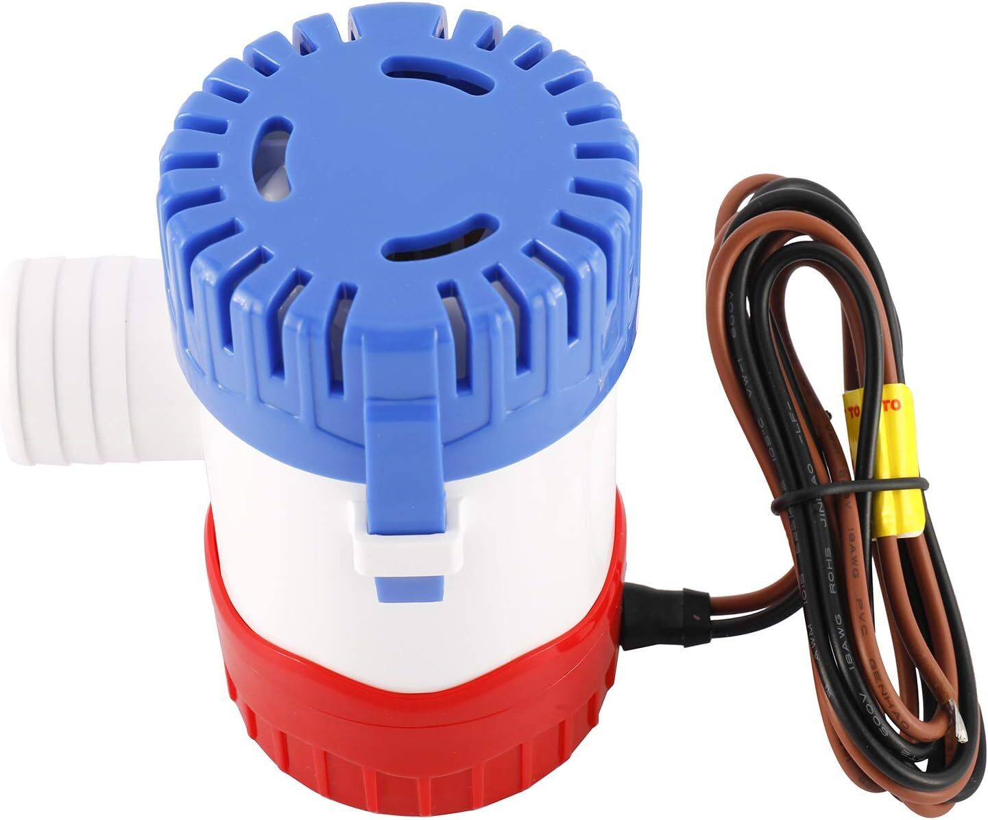 1100GPH Electric Bilge Pump For Boat Marine Submersible Sump Water Transfer USA