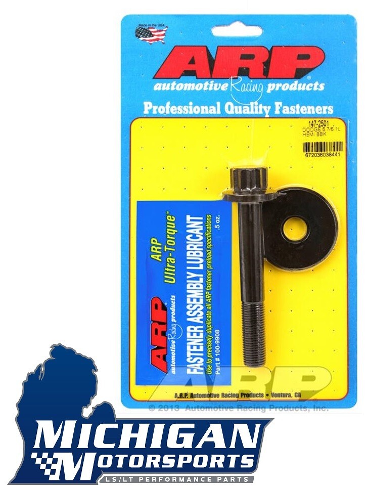 ARP 147-2501 Hemi Crankshaft Balancer Bolt for 2003-Newer 5.7L 6.1L 6.4L Gen III