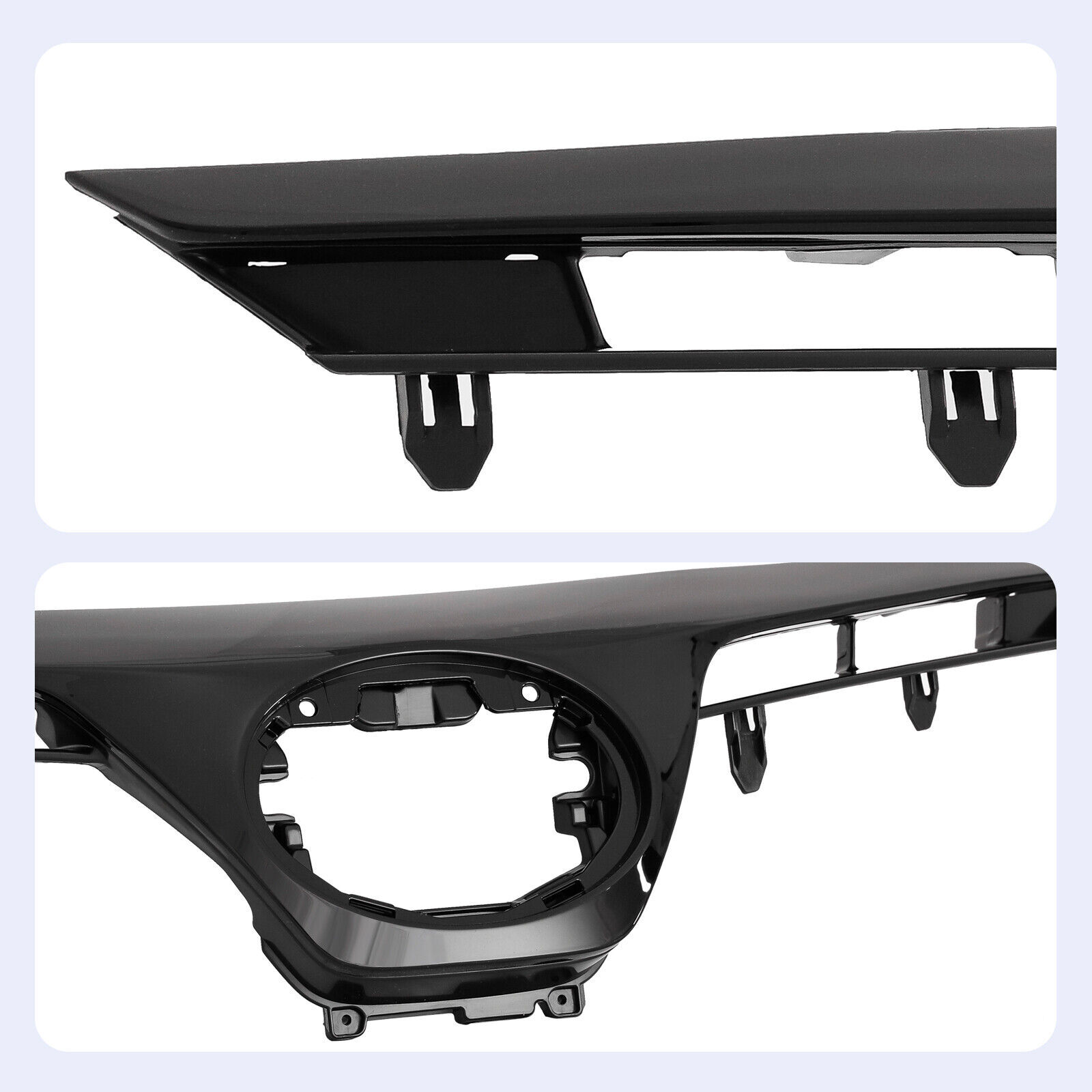 Front Bumper & Grille Fog Light Set For Toyota Corolla 2017 2018 2019 SE XSE