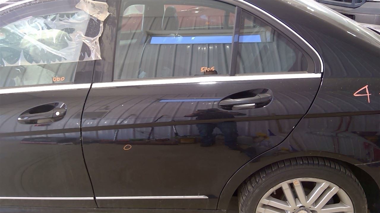 Driver Rear Side Door 204 Type C300 Fits 08-14 MERCEDES C-CLASS 492449