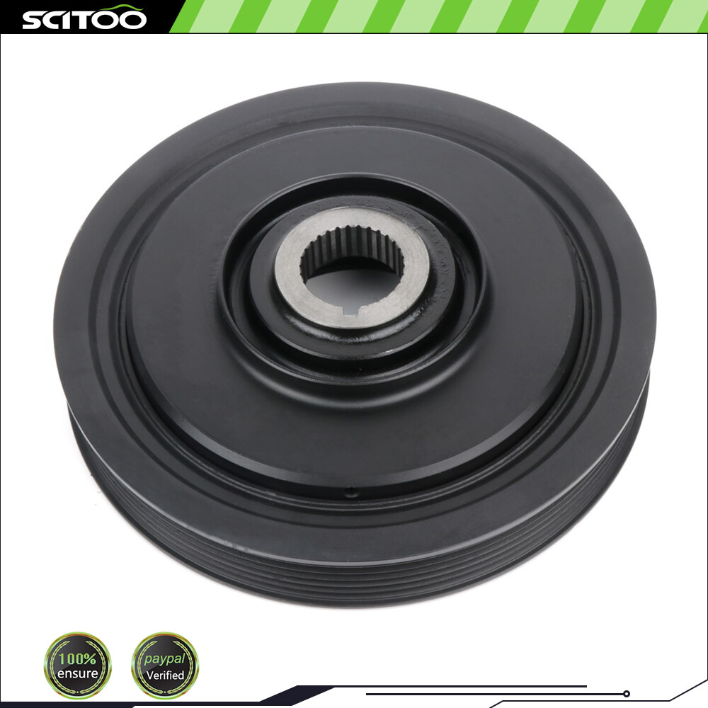 For Honda Odyssey Pilot 3.5L Acura TL 3.2L Harmonic Balancer Crankshaft Pulley