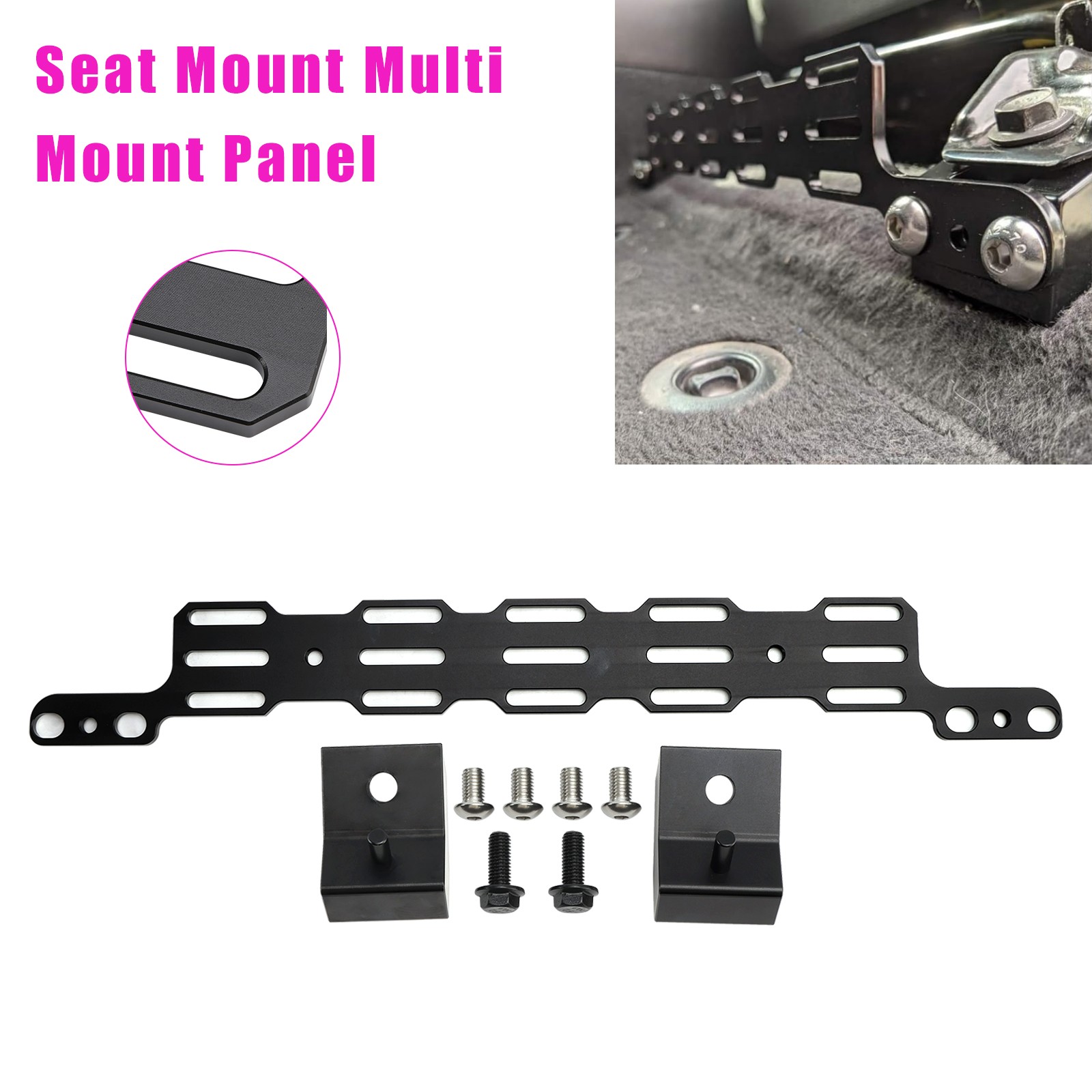 Seat Mount Multi Mount Panel For Toyota Tacoma 4Runner Lexus GX470 GX460 2005-23