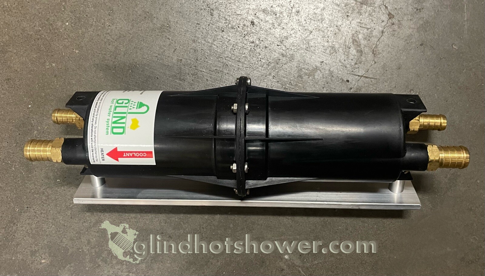Glind Heat Exchanger – Off Road Camping Shower – Australia Tough
