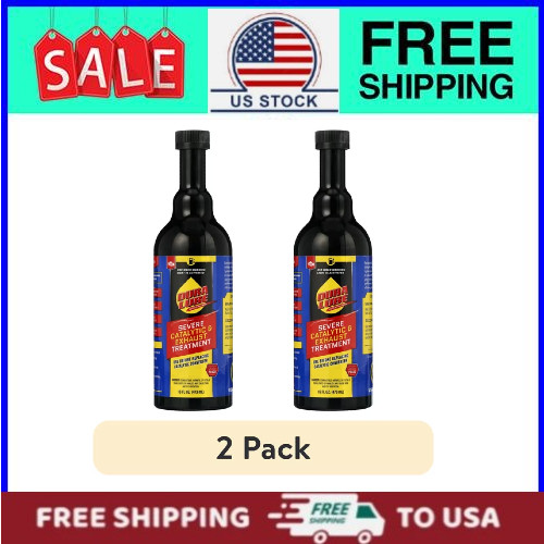 (2 pack) Dura Lube Catalytic & Exhaust System Treatment Emissions Cleaner 16Floz