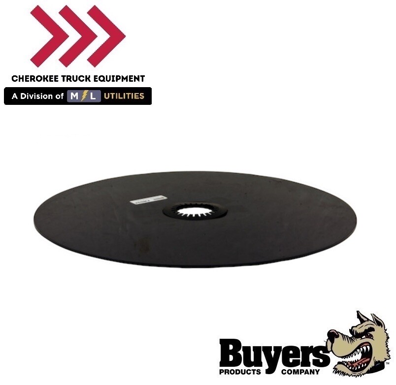 Buyers Products FWD24, 24 Inch Fifth Wheel Lube Disk With Steel Retention Clip
