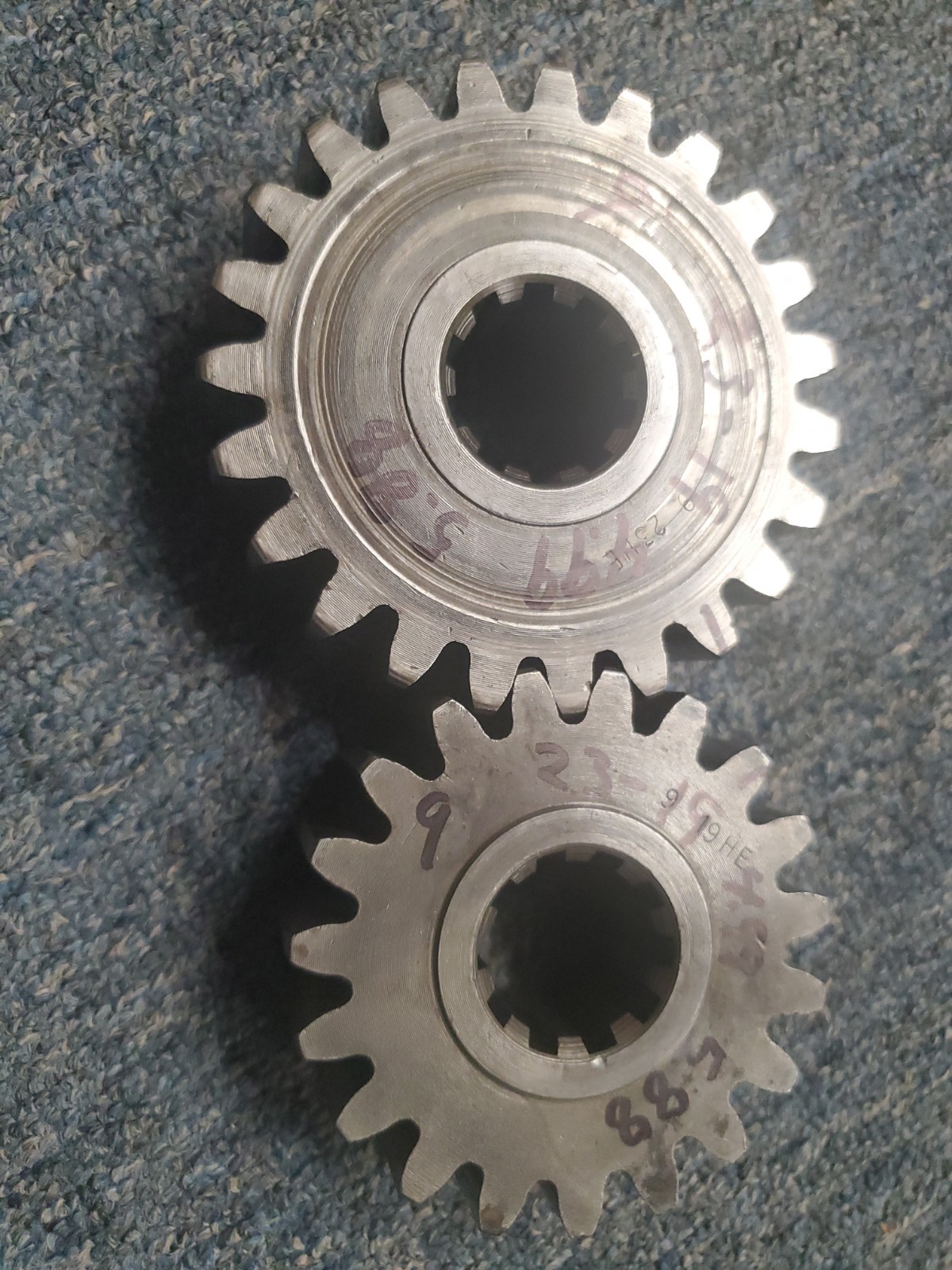 QUICK CHANGE GEAR SET 9 19/23 TOOTH 5.88 RATIO REAR END Race Car Dirt Heavy Duty
