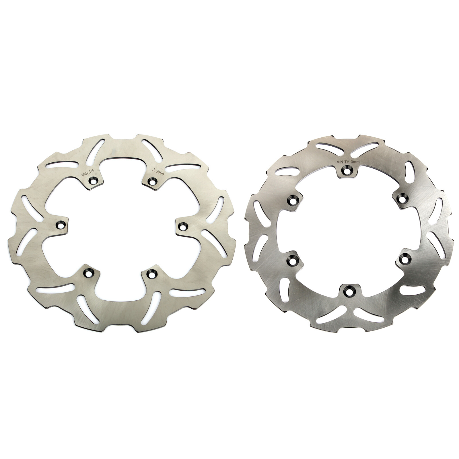 Front Rear Brake Discs Rotors For Suzuki RM 125 RM250 RMX 250 S DRZ 400E DRZ400S