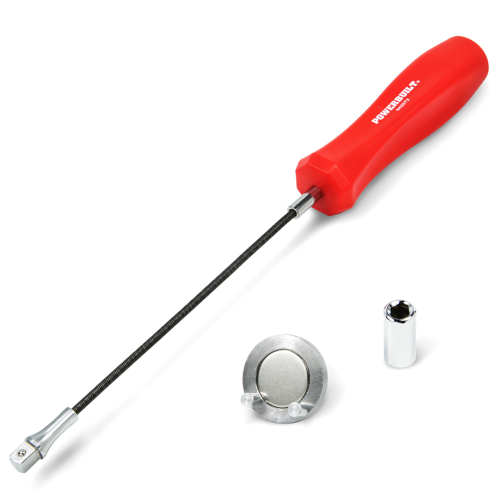 Powerbuilt Magnetic Oil Drain Plug Remover Tool – 942072